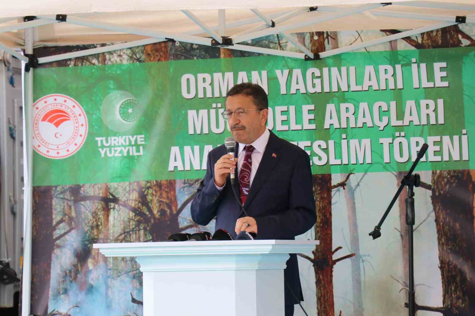 Veysel Tiryaki: “20 uçak, 9 yangın söndürme helikopteri aldık” Veysel Tiryaki: “20 uçak, 9 yangın söndürme helikopteri aldık”