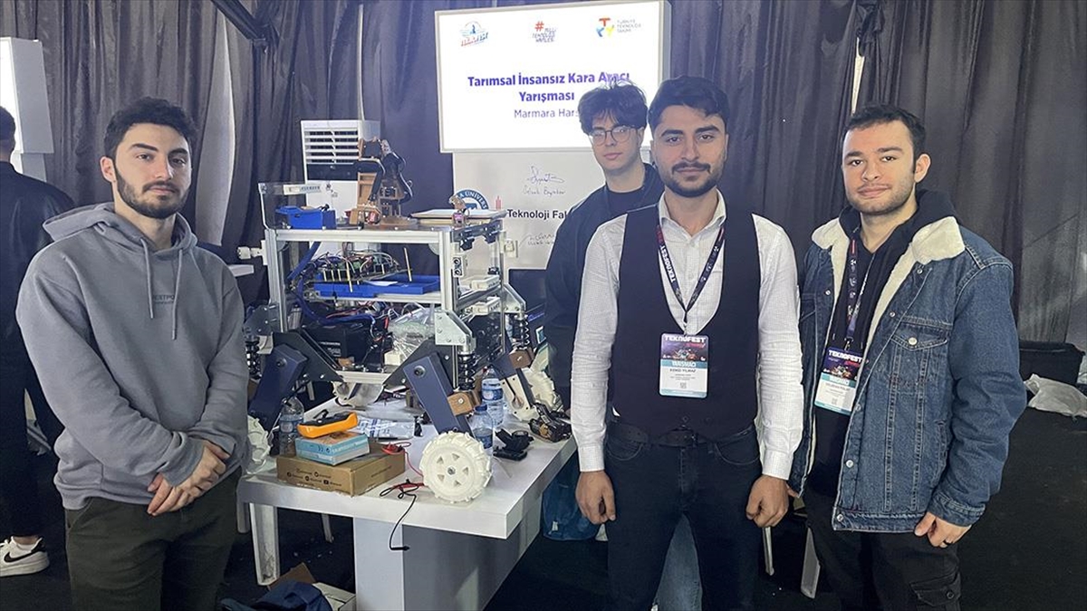 Yabancı bitkileri imha eden tarımsal insansız kara aracı “Hars” TEKNOFEST İstanbul’da