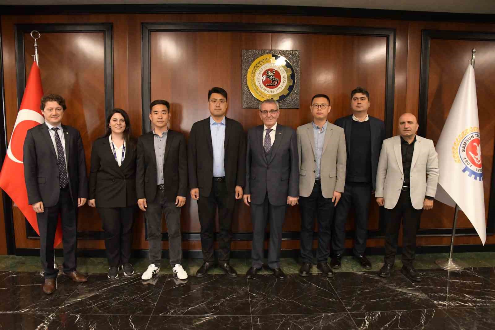 Çinli firmalar iş birliği için Samsun’da: İşlenmiş deniz ürünü alacaklar Çinli firmalar iş birliği için Samsun’da: İşlenmiş deniz ürünü alacaklar