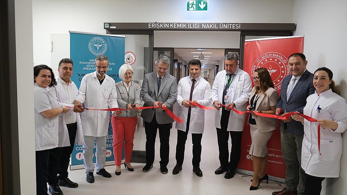 Başakşehir Çam ve Sakura Şehir Hastanesi’nde “Erişkin Kemik İliği Nakil Ünitesi” açıldı