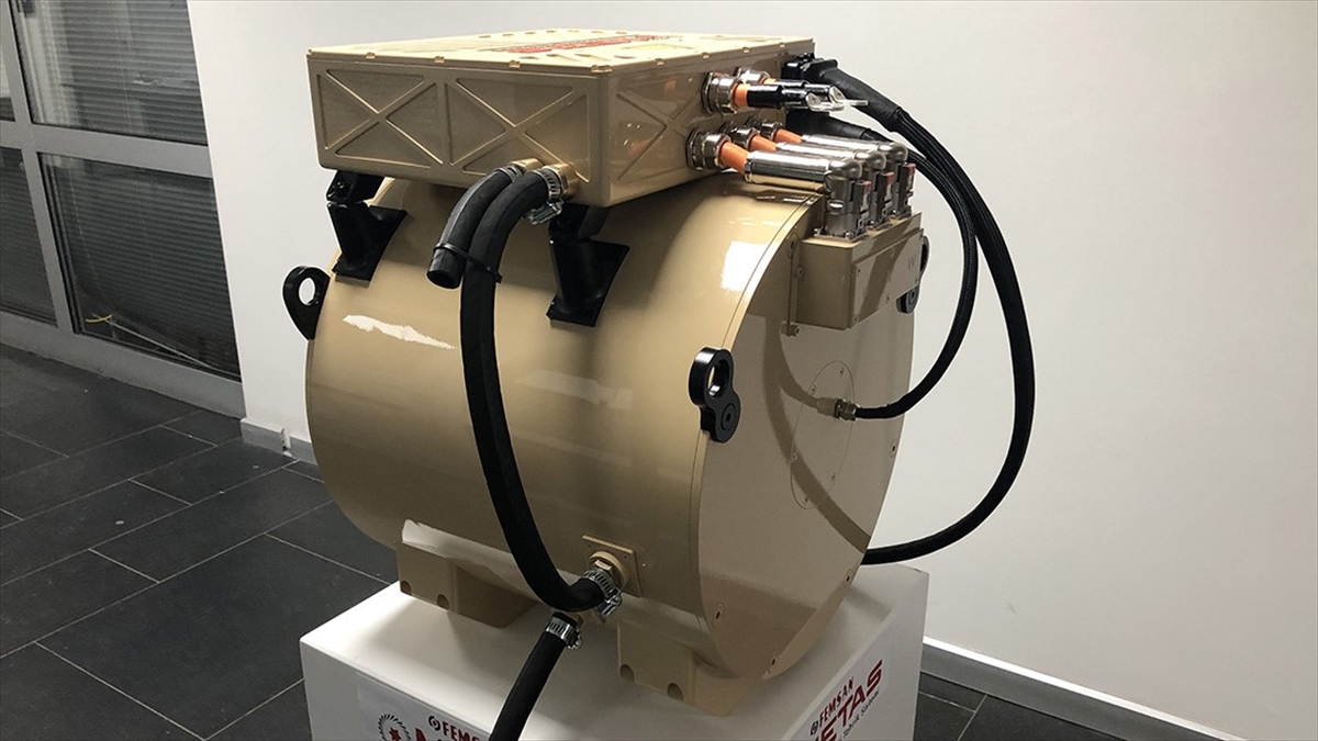 Milli elektrikli motorlar askeri araçları yürütmeye hazır Milli elektrikli motorlar askeri araçları yürütmeye hazır