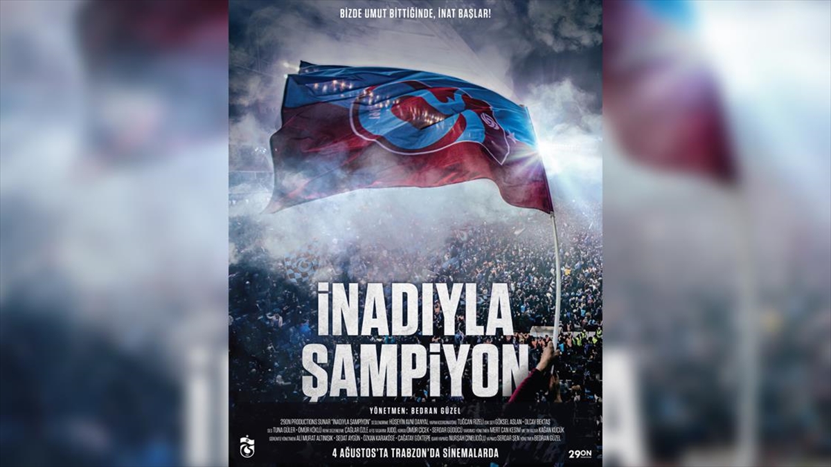 “İnadıyla Şampiyon” belgeseli Trabzonspor’un kuruluş yıl dönümü haftasında izleyicisiyle buluşacak