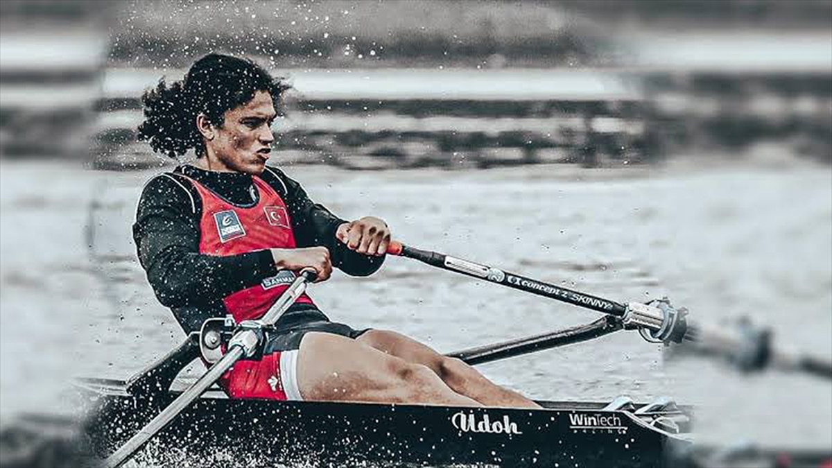 Milli kürekçi Cevdet Ege Mutlu, Avrupa şampiyonu oldu Milli kürekçi Cevdet Ege Mutlu, Avrupa şampiyonu oldu