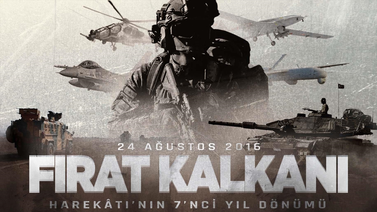 MSB’den Fırat Kalkanı Harekatı’nın 7’nci yılı mesajı MSB’den Fırat Kalkanı Harekatı’nın 7’nci yılı mesajı