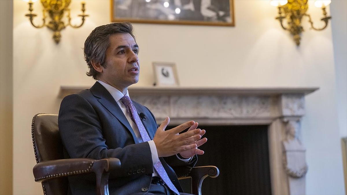 Türkiye’nin Londra Büyükelçisi Ertaş, İngiltere ile ikili ilişkileri değerlendirdi Türkiye’nin Londra Büyükelçisi Ertaş, İngiltere ile ikili ilişkileri değerlendirdi