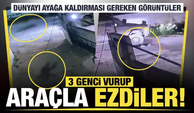 Katil İsrail askerleri, Batı Şeria’da vurduğu Filistinlinin üzerinden araçla geçti!