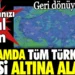 Bayramda tüm Türkiye’yi etkisi altına alacak. Geri dönüyor. Tatil planlarınızı iptal edin