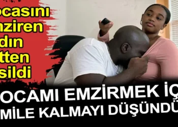 Kocasını emziren kadın sütten kesildi…
