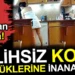 Talihsiz koca gördüklerine inanamadı.