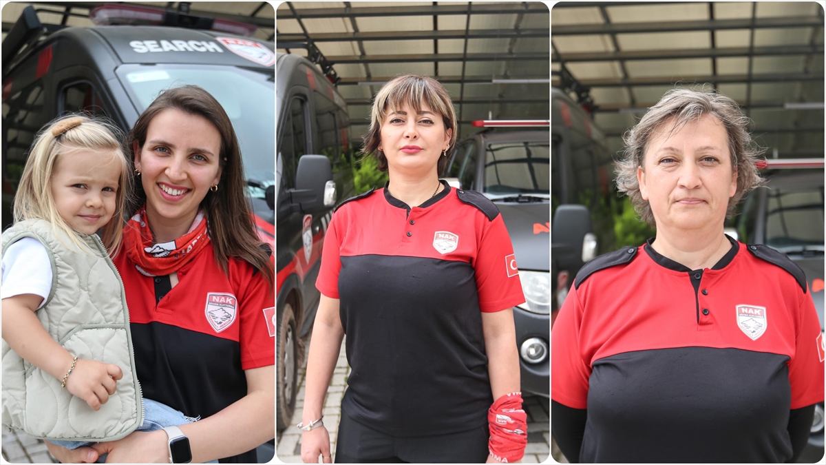 Farklı meslek kümelerinden istekli arama kurtarma çalışanı anneler, afet ve kayıplarda yer alıyor Farklı meslek kümelerinden istekli arama kurtarma çalışanı anneler, afet ve kayıplarda yer alıyor