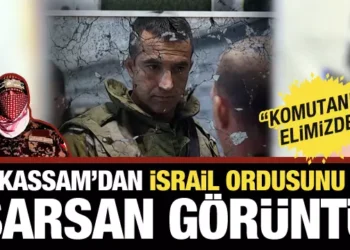 Kassam ‘dan İsrail ordusunu sarsan görüntü… Kassam ‘dan İsrail ordusunu sarsan görüntü…