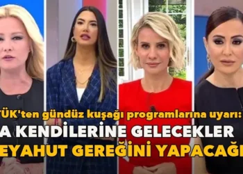 RTÜK’ten gündüz kuşağı programlarına uyarı… RTÜK’ten gündüz kuşağı programlarına uyarı…