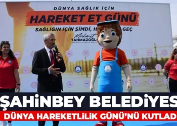 Şahinbey Belediyesi dünya hareketlilik günü’nü kutladı Şahinbey Belediyesi dünya hareketlilik günü’nü kutladı