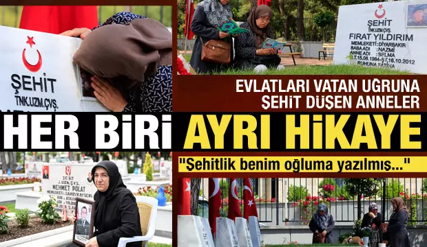 Evlatları vatan uğruna şehit düşen anneler… Evlatları vatan uğruna şehit düşen anneler…