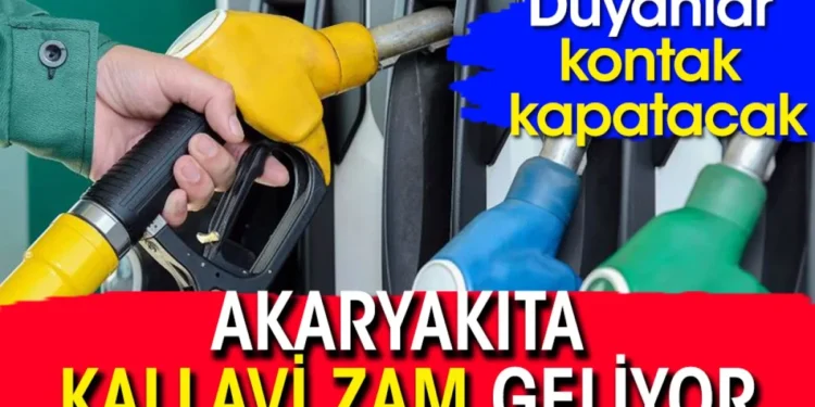 Akaryakıta Dev zam geliyor!