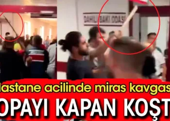 Acil serviste miras kavgası. Sopayı kapan koştu Acil serviste miras kavgası. Sopayı kapan koştu