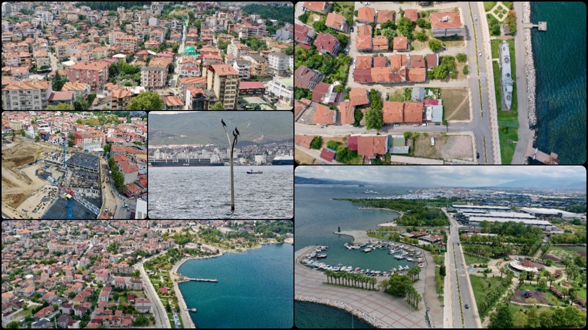 Marmara Depremi’nin merkez üssü Gölcük’te yıkımın yaşandığı bazı alanlar yeniden görüntülendi Marmara Depremi’nin merkez üssü Gölcük’te yıkımın yaşandığı bazı alanlar yeniden görüntülendi