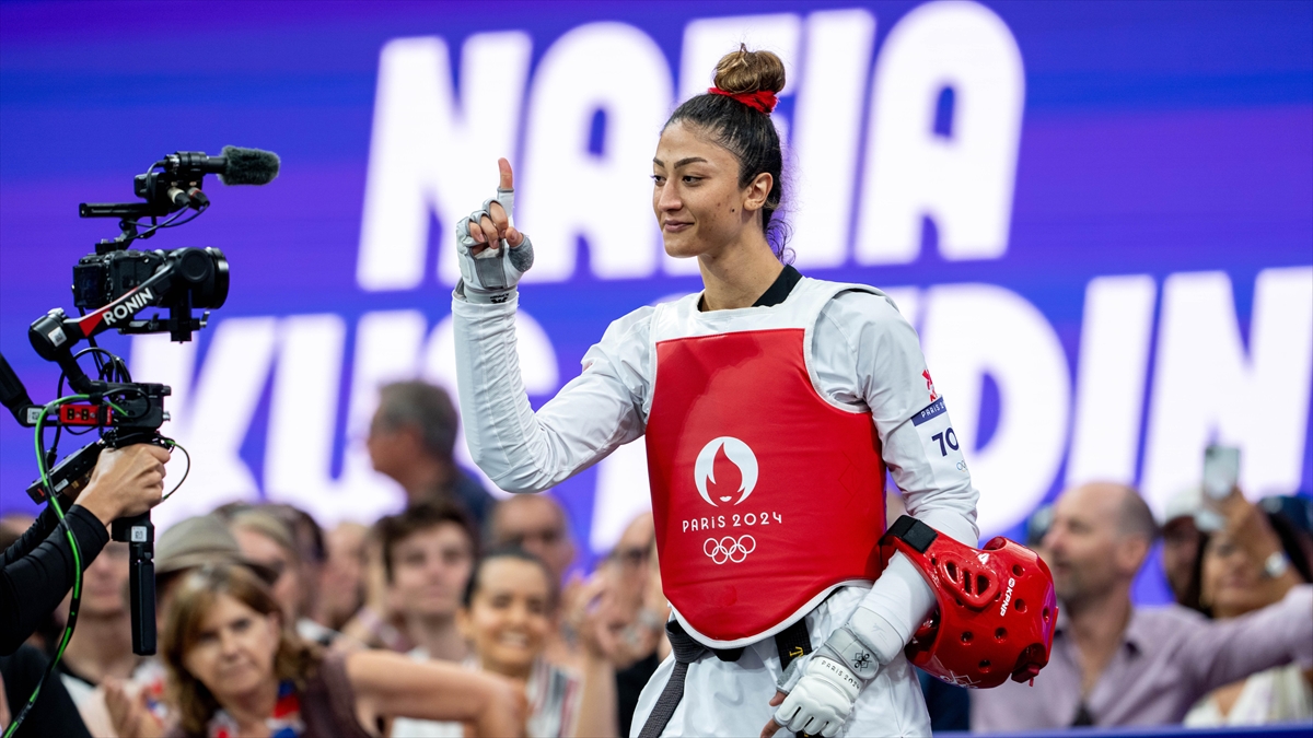 Paris 2024 Olimpiyat Oyunları’nda milli tekvandocu Nafia Kuş Aydın bronz madalya kazandı