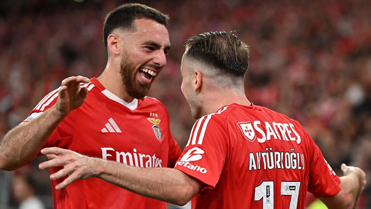 Orkun ve Kerem, Benfica’yı galibiyete taşıdı Orkun ve Kerem, Benfica’yı galibiyete taşıdı