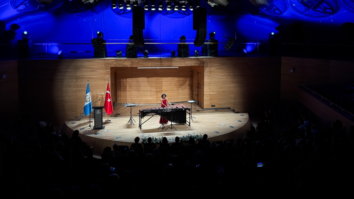 Türkiye’deki ilk marimba konseri Ankara’da düzenlendi Türkiye’deki ilk marimba konseri Ankara’da düzenlendi