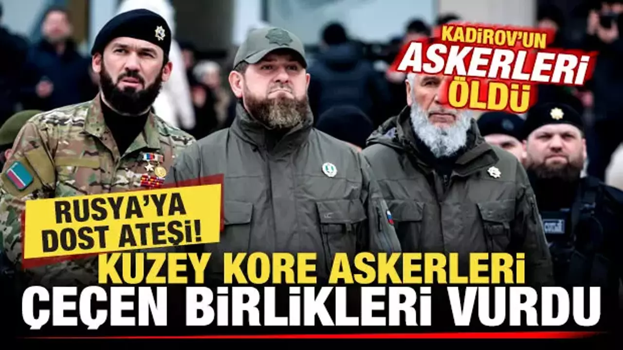 Rusya’ya dost ateşi! Kuzey Kore askerleri Çeçen birlikleri vurdu! Askerler öldü Rusya’ya dost ateşi! Kuzey Kore askerleri Çeçen birlikleri vurdu! Askerler öldü