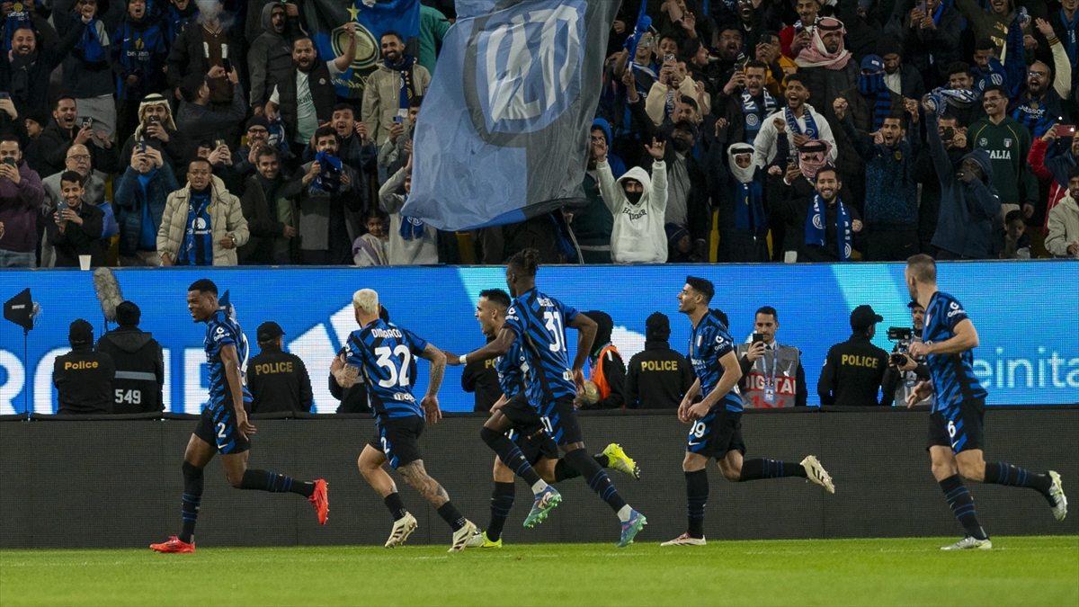 İtalya Süper Kupası yarı finalinde Atalanta’yı 2-0 yenen Inter, finale çıktı