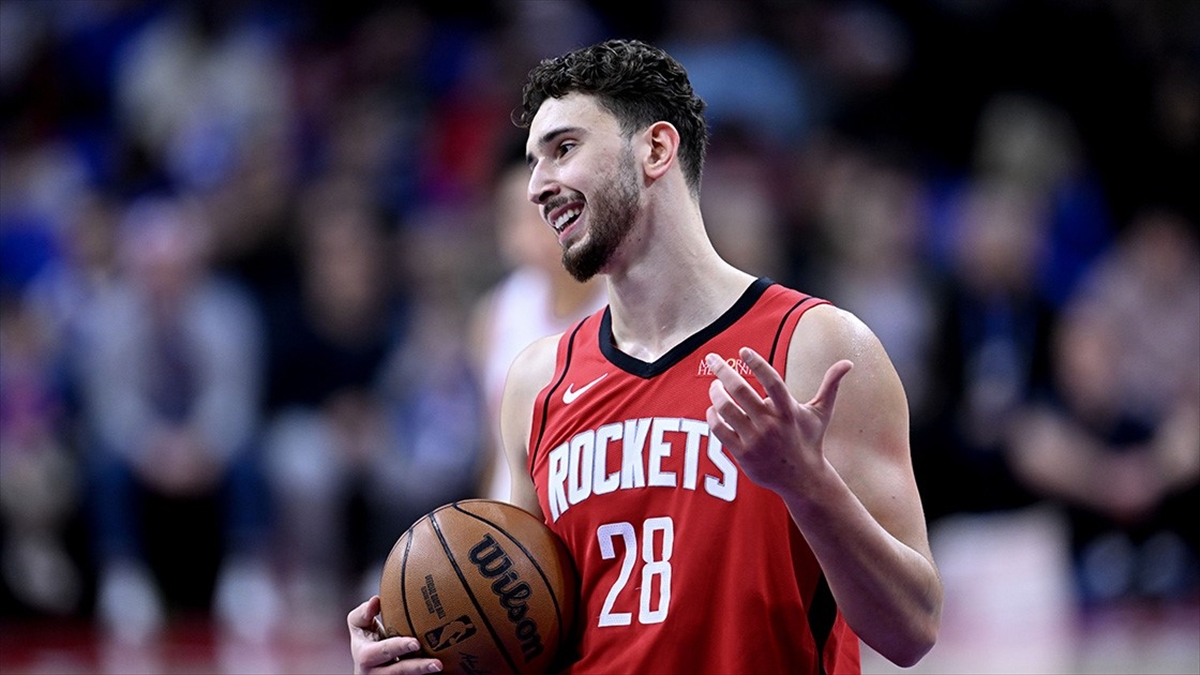 NBA’de Rockets, Alperen Şengün’ün “double-double” yaptığı maçta 76ers’ı yendi