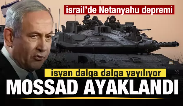 İsrail’de Netanyahu depremi! Mossad ayaklandı! Dalga dalga yayılıyor İsrail’de Netanyahu depremi! Mossad ayaklandı! Dalga dalga yayılıyor
