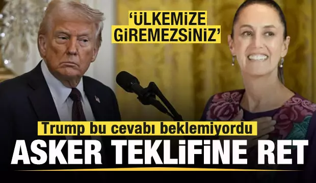 Trump bu cevabı beklemiyordu! Asker teklifine ret!