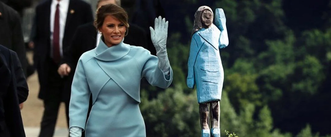 Melania Trump’ın Slovenya’daki heykeli kayboldu Melania Trump’ın Slovenya’daki heykeli kayboldu