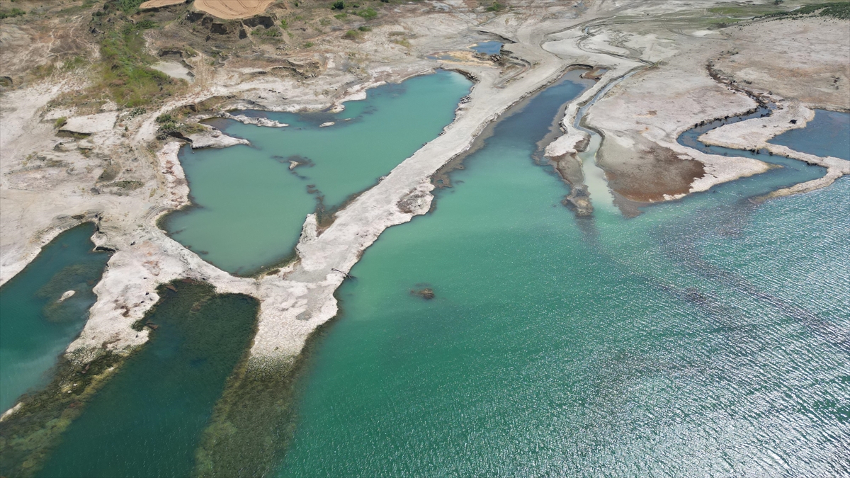 Tekirdağ’da Naip Barajı’nın doluluk oranı yüzde 2 seviyesinde