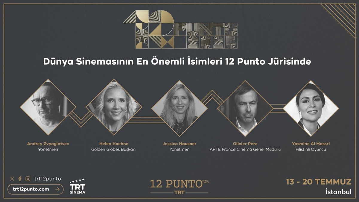 “12 Punto 2025″in jürisinde dünya sinemasından isimler yer alacak “12 Punto 2025″in jürisinde dünya sinemasından isimler yer alacak