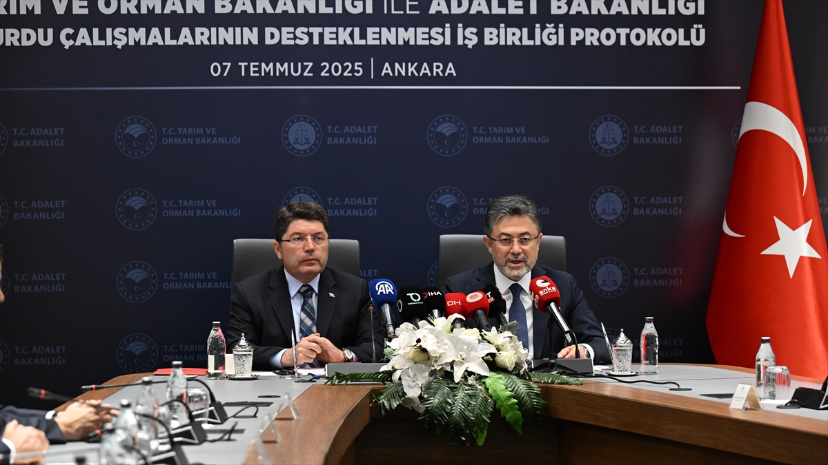 Hükümlülere bitkisel ve hayvansal üretimde teknik eğitim desteği verilmesine yönelik protokol imzalandı