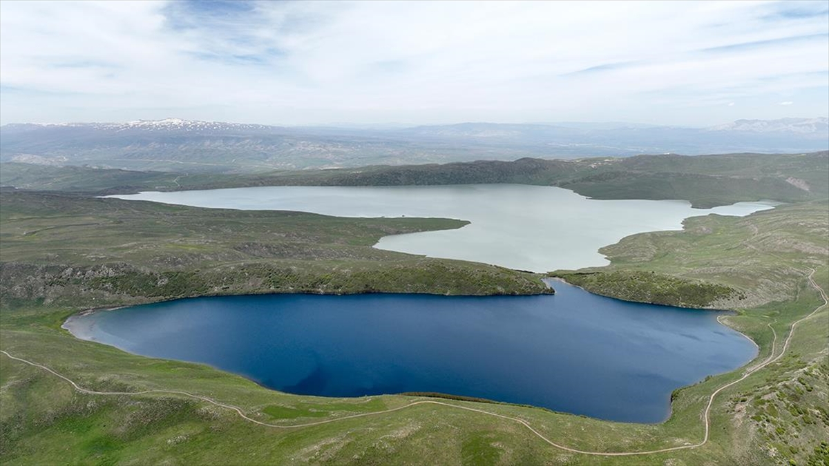 Muş’taki Hamurpet Gölleri doğaseverlerin gözdesi oldu Muş’taki Hamurpet Gölleri doğaseverlerin gözdesi oldu