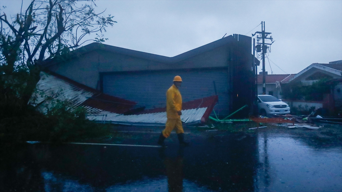 Tayvan’da Danas Tayfunu’nda 2 kişi öldü, 334 kişi yaralandı