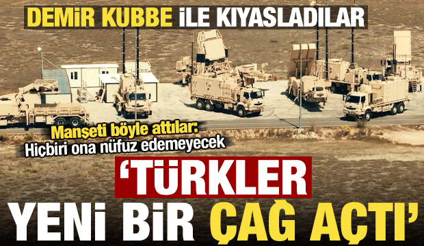 Çelik Kubbe ile Demir Kubbe’yi kıyasladılar: Türkiye yeni bir çağ açtı! Çelik Kubbe ile Demir Kubbe’yi kıyasladılar: Türkiye yeni bir çağ açtı!