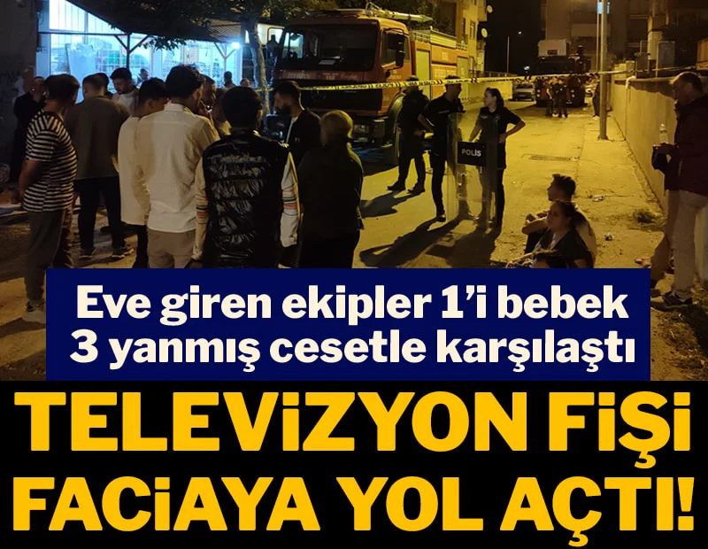 Gece yarısı kahreden haber! Eve giren ekipler yanmış 3 cesetle karşılaştı Gece yarısı kahreden haber! Eve giren ekipler yanmış 3 cesetle karşılaştı