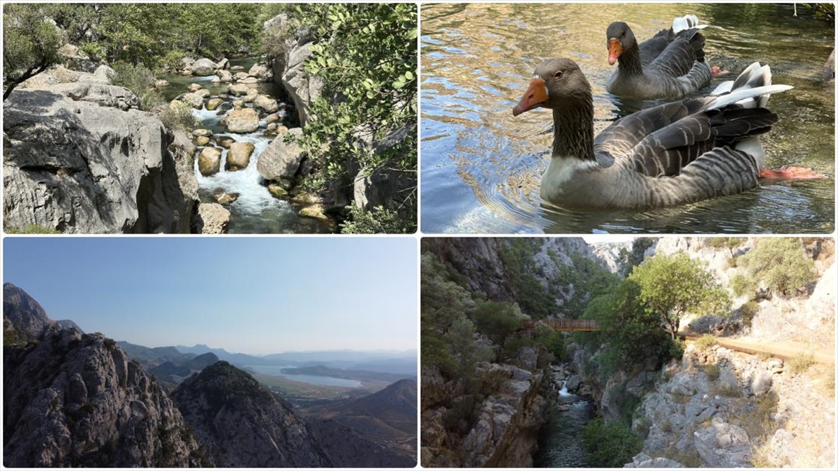 Isparta’daki Yazılı Kanyon doğayla baş başa kalmak isteyen ziyaretçilerini konuk ediyor Isparta’daki Yazılı Kanyon doğayla baş başa kalmak isteyen ziyaretçilerini konuk ediyor