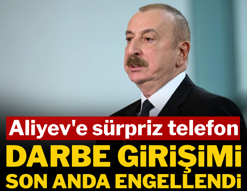Azerbaycan’da darbe girişimi son anda engellendi  Azerbaycan’da darbe girişimi son anda engellendi