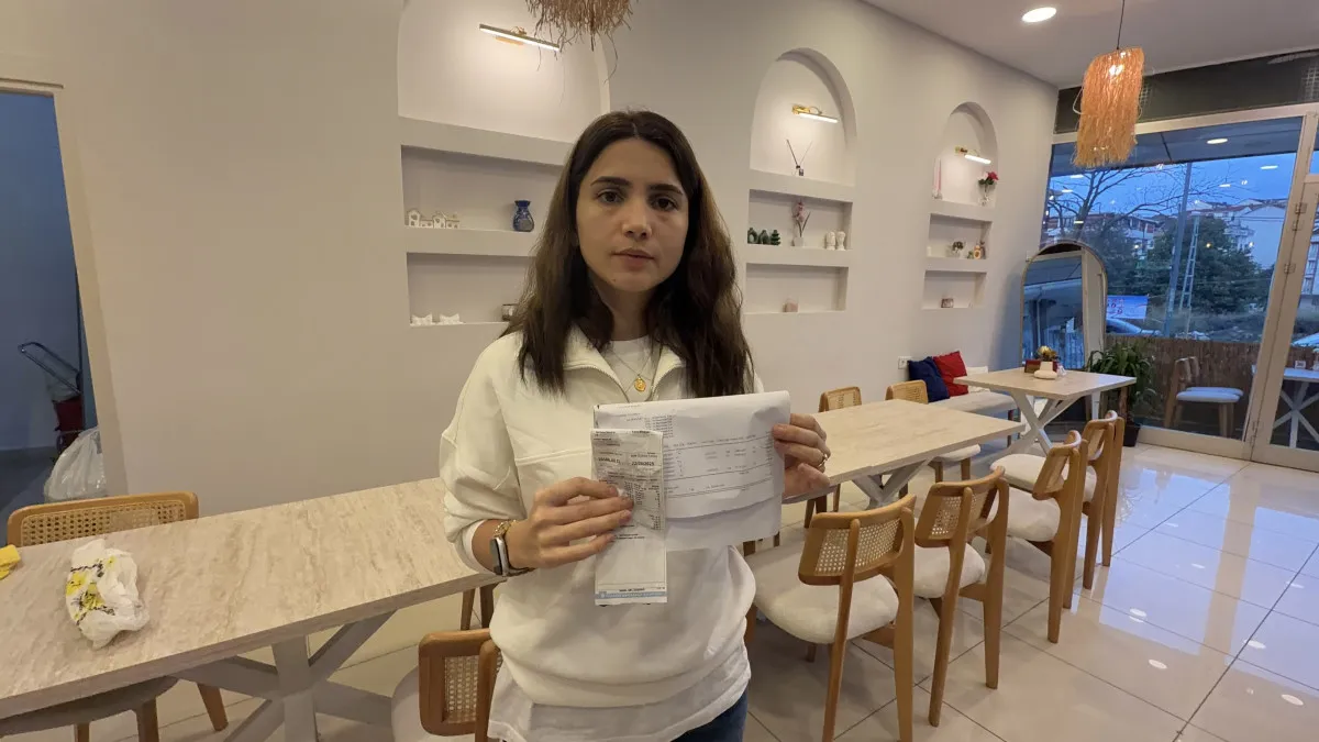 Arnavutköy’de butik kafeye dev su faturası şoku Arnavutköy’de butik kafeye dev su faturası şoku