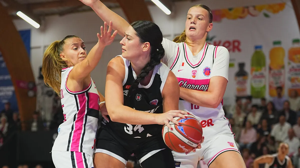Beşiktaş, Charnay Basket’e kaybetti Beşiktaş, Charnay Basket’e kaybetti