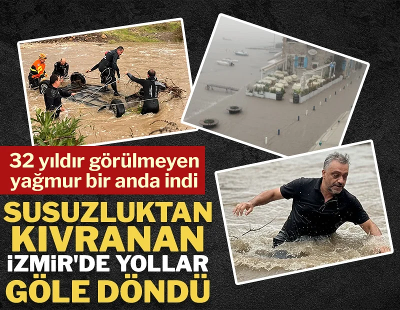 32 yıldır görülmeyen yağmur bir anda indi 32 yıldır görülmeyen yağmur bir anda indi