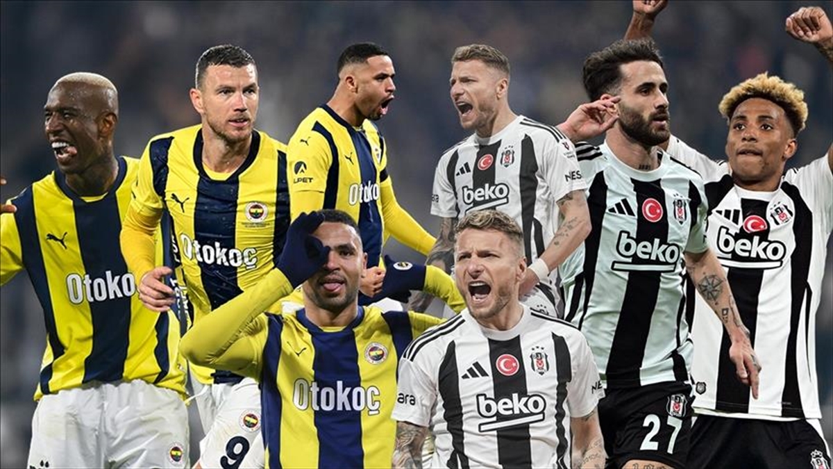 Beşiktaş-Fenerbahçe derbisinde gözler yıldız golcülerde Beşiktaş-Fenerbahçe derbisinde gözler yıldız golcülerde