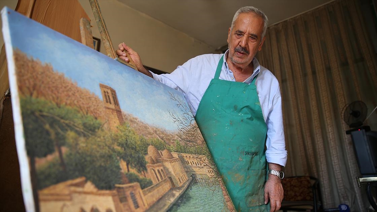 Çocuk yaşta eline aldığı fırçayı 65 yıldır bırakmıyor Çocuk yaşta eline aldığı fırçayı 65 yıldır bırakmıyor