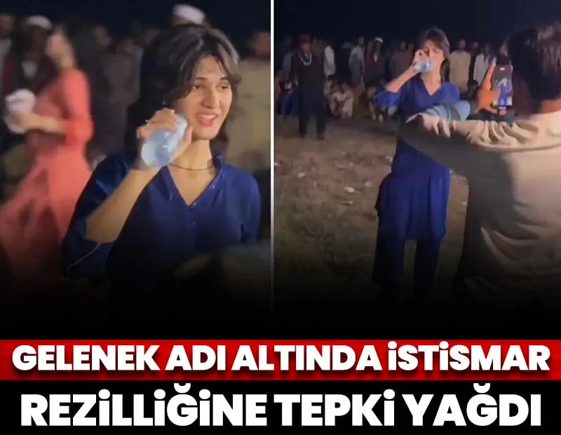 Gelenek adı altında istismar görüntüsü! Gelenek adı altında istismar görüntüsü!