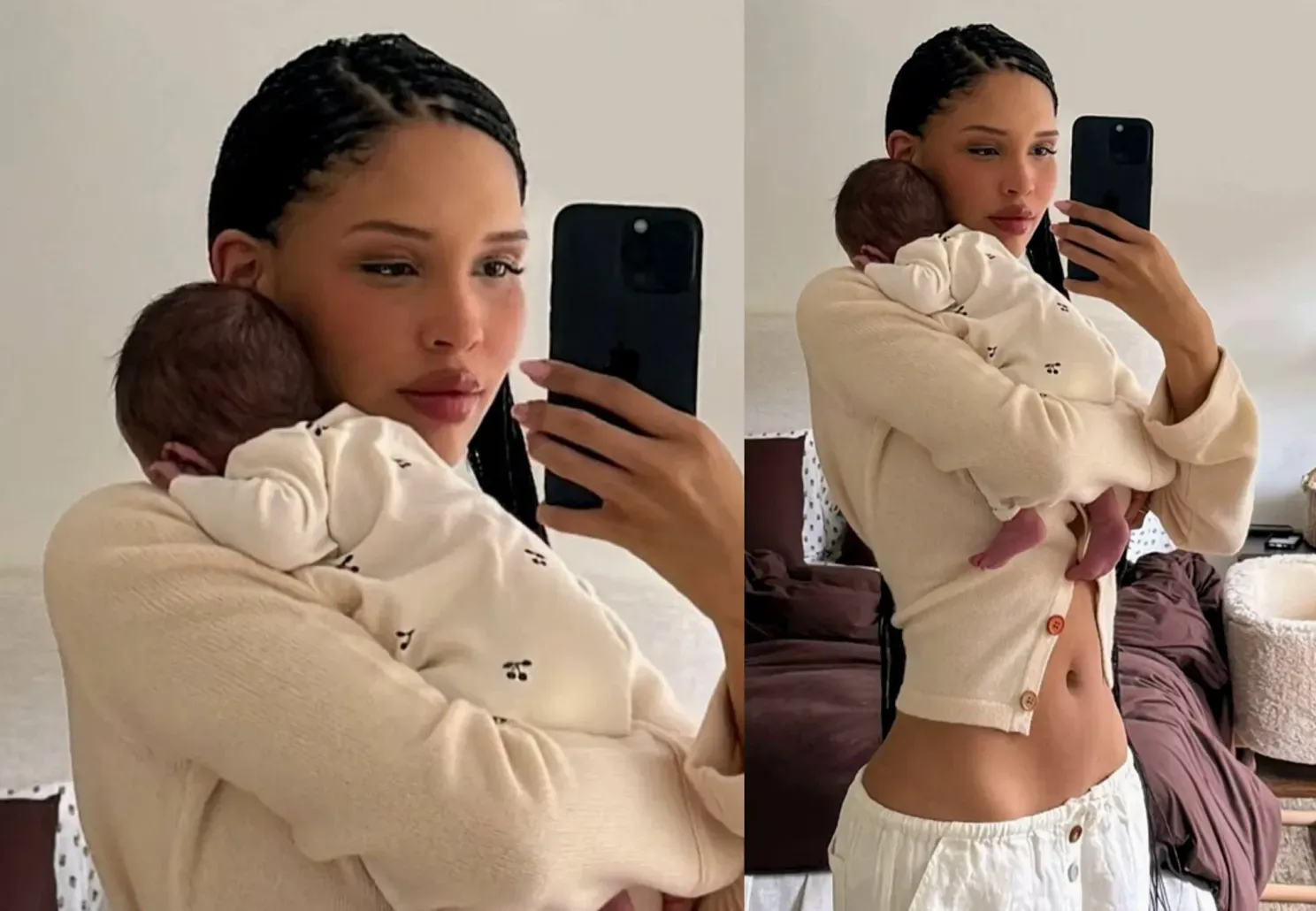 Fenomen ve Model Nara Smith, dördüncü çocuğunun doğumunun ardından fiziğini sergiledi. Fenomen ve Model Nara Smith, dördüncü çocuğunun doğumunun ardından fiziğini sergiledi.