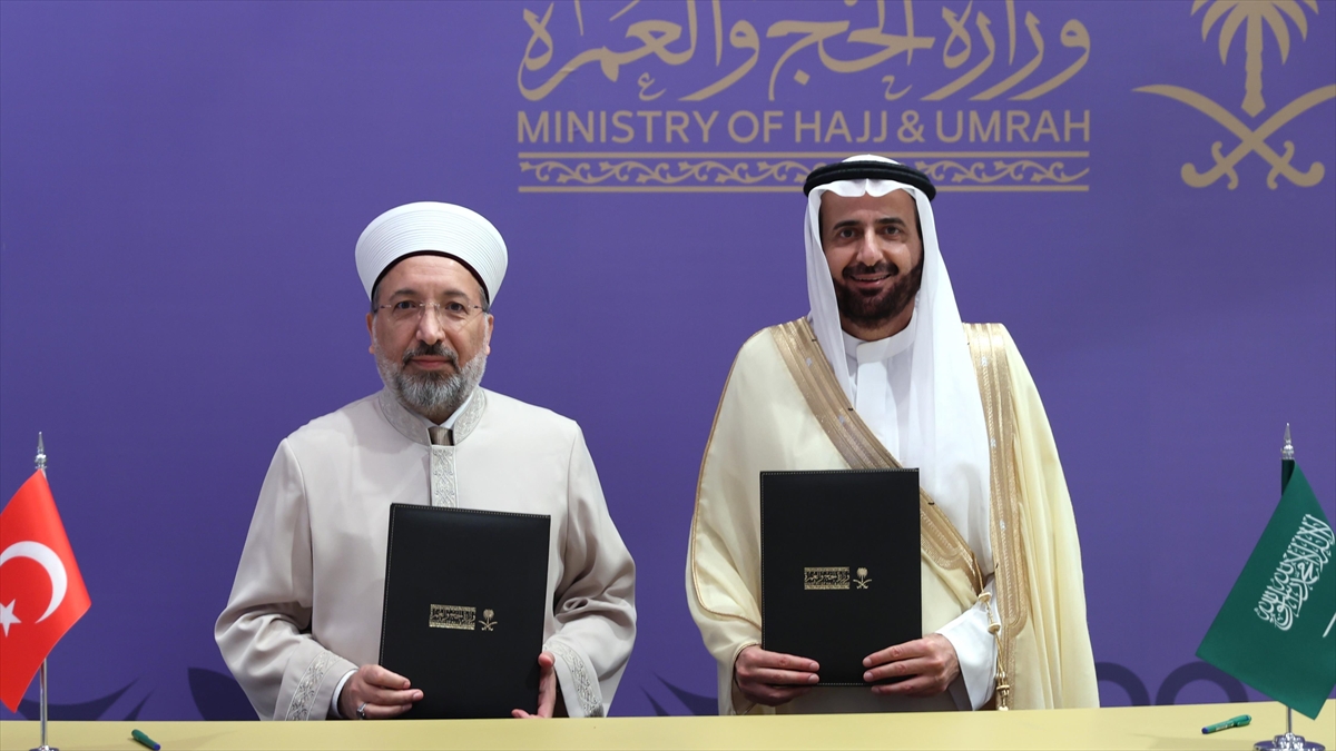 2026 Yılı Hac Protokolü Cidde’de imzalandı 2026 Yılı Hac Protokolü Cidde’de imzalandı