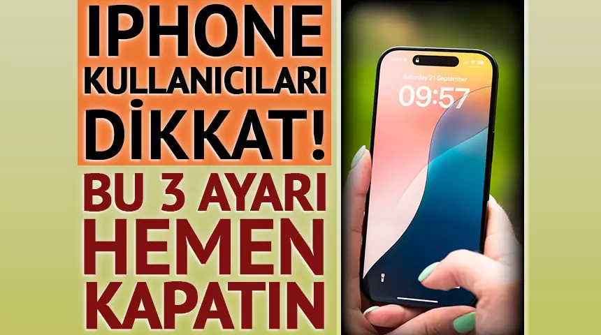 iPhone’unuzun pili çabuk mu bitiyor? Bu 3 ayarı hemen kapatın!