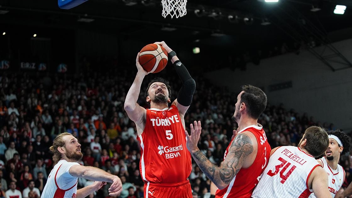 A Milli Basketbol Takımı, İsviçre’yi 85-60 yendi