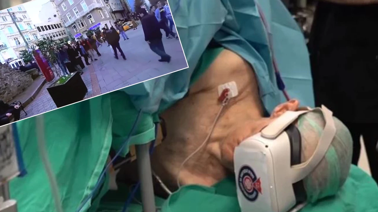 Ameliyatta Topkapı Sarayı’nı gezdi